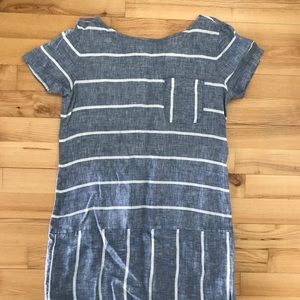 Lou & Grey Short Linen Dress
